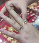 Model Cincin Satu Permata