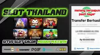 Slot Server Thailand Gacor Hari Ini